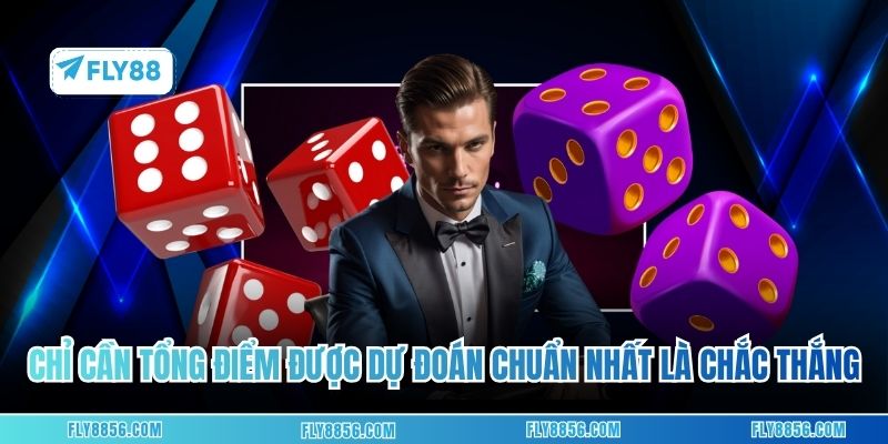 Chỉ cần tổng điểm được dự đoán chuẩn nhất là chắc thắng