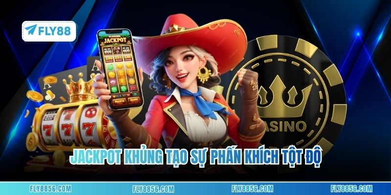Jackpot khủng tạo sự phấn khích tột độ
